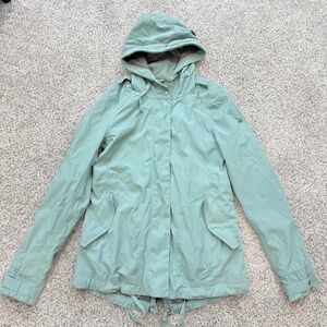 Salewa Green Hooded Antelao Powertex W Outdoor Adventure Jacket Women’s Medium